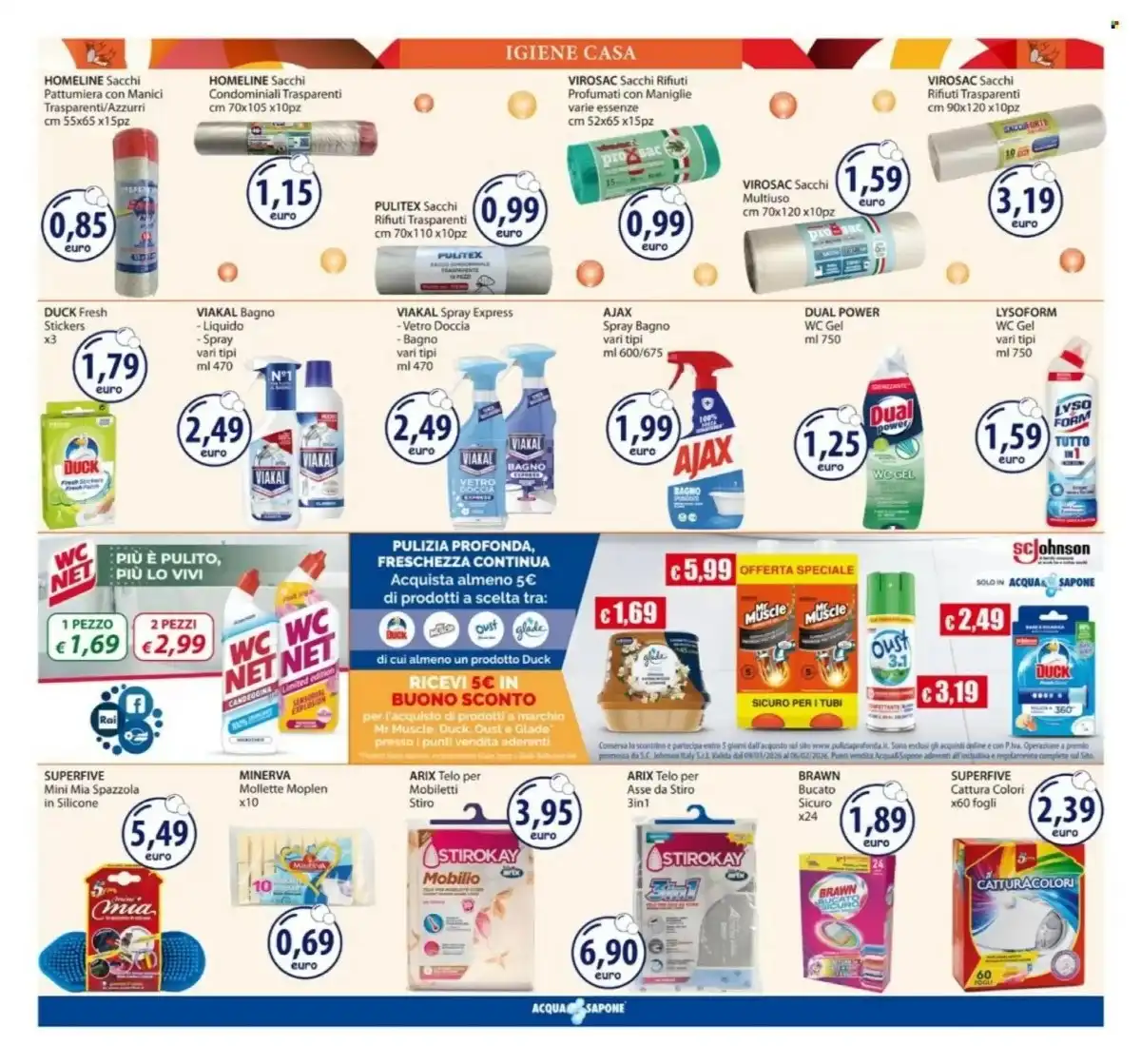 Volantino Acqua & Sapone nuovo dal 12 gennaio al 25 gennaio, 2026 anteprima 5 – acqua e sapone volantino 18