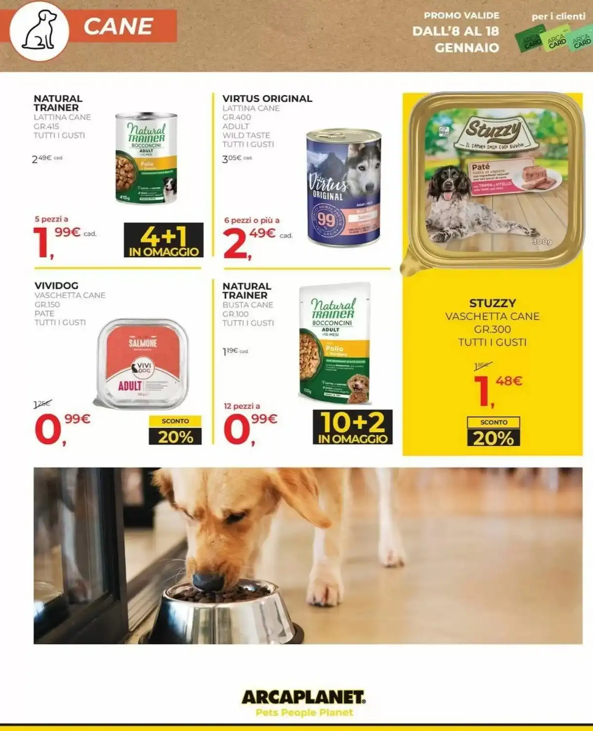 Volantino Arcaplanet nuovo dal 19 gennaio al 31 gennaio, 2026 anteprima 3 – arcaplanet volantino 10