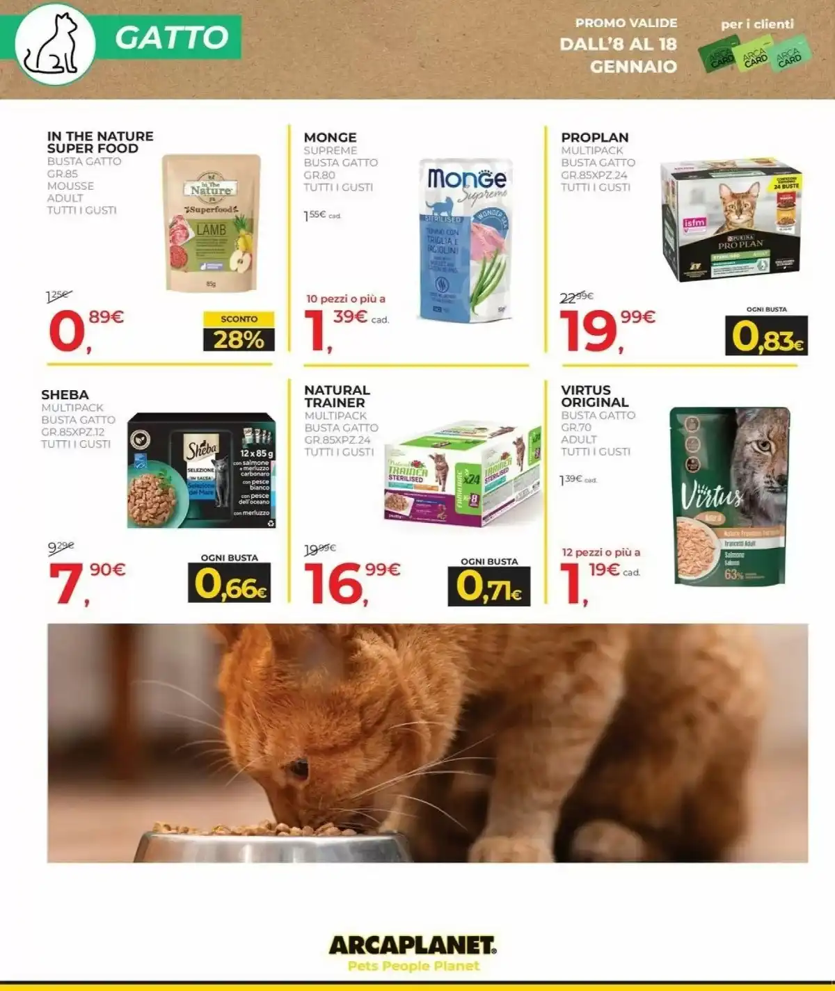 Volantino Arcaplanet nuovo dal 8 gennaio al 18 gennaio, 2026 anteprima 5 – arcaplanet volantino 6