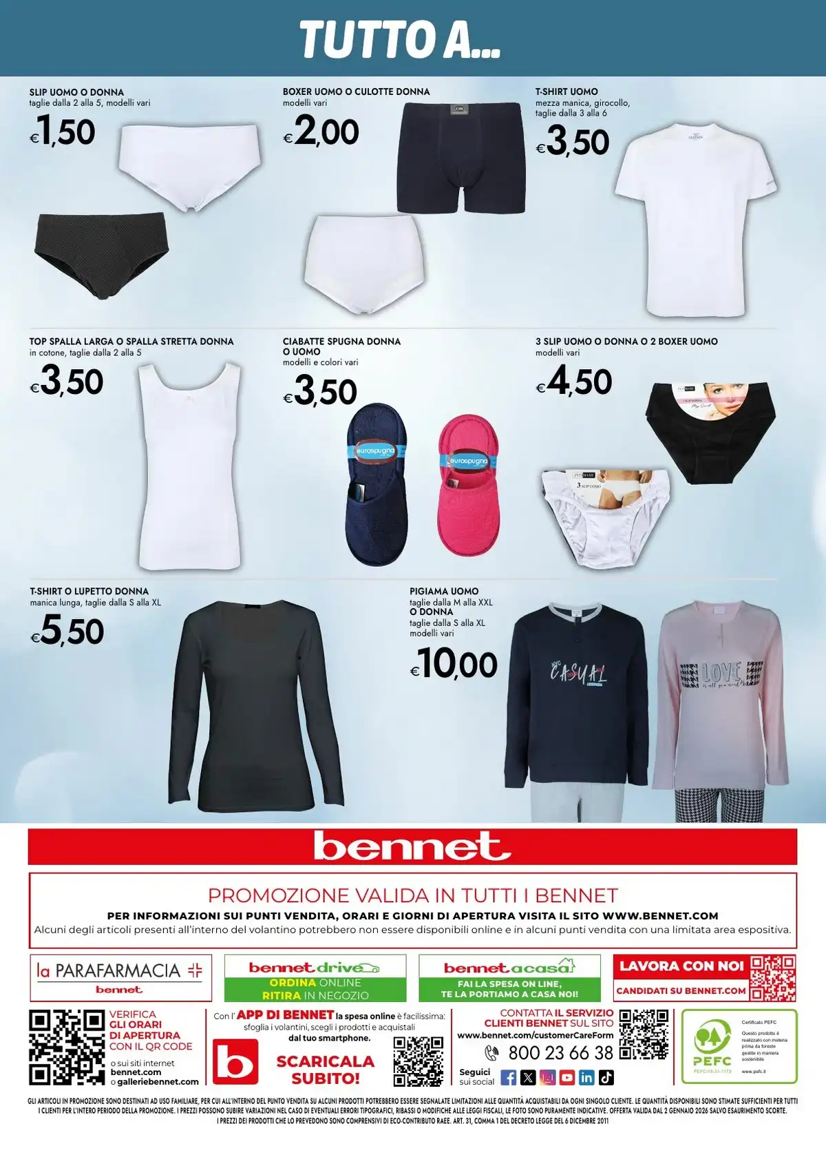 Volantino Bennet Extra nuovo dal 15 gennaio al 28 gennaio, 2026 anteprima 1 – bennet volantino 20