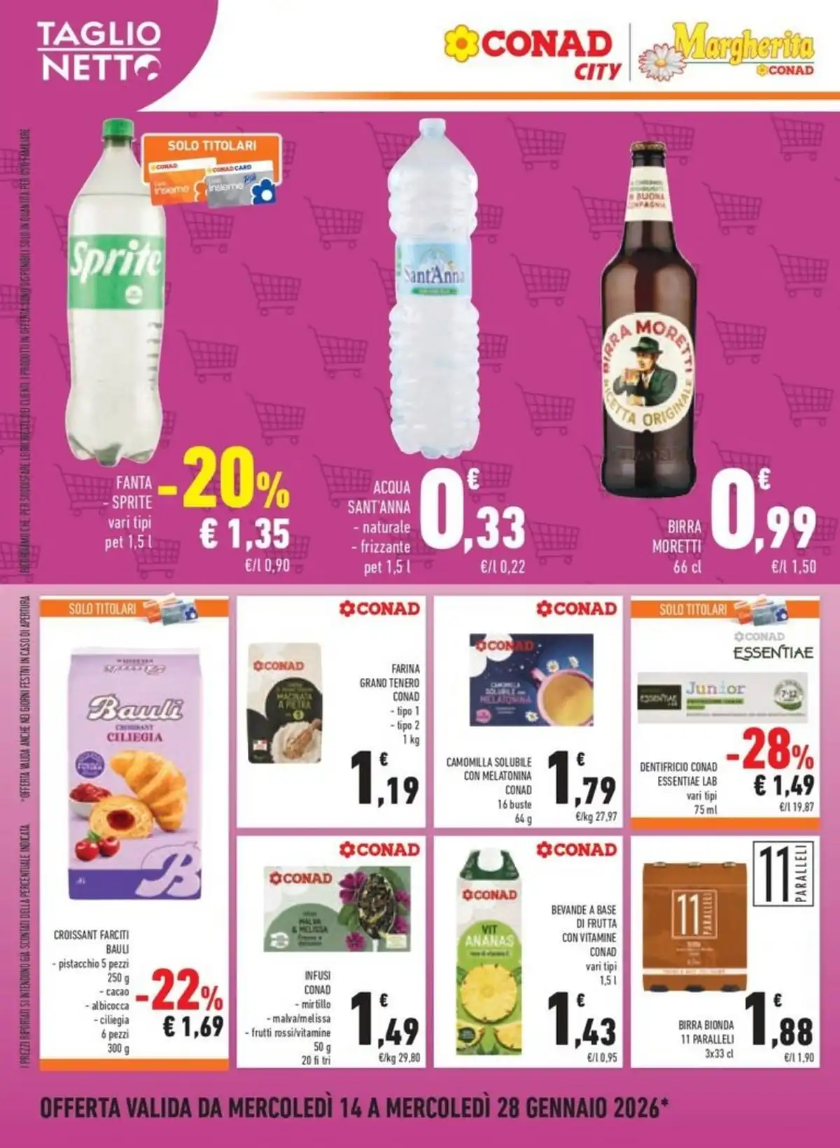 Volantino Conad City dal 14 gennaio al 28 gennaio, 2026 anteprima 5 – conad city volantino 6