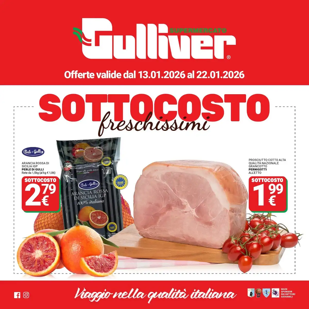 Volantino Gulliver dal 13 gennaio al 22 gennaio, 2026 anteprima 1 – gulliver prospekt 1