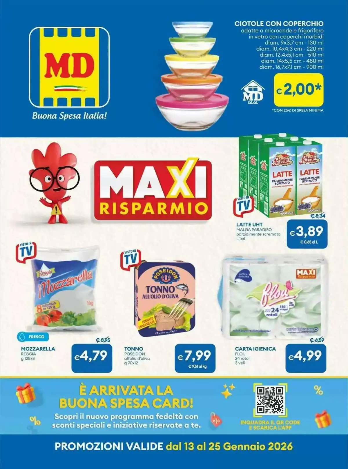 Volantino MD Discount nuovo dal 13 gennaio al 25 gennaio, 2026 anteprima 1 – md discount volantino 1 1
