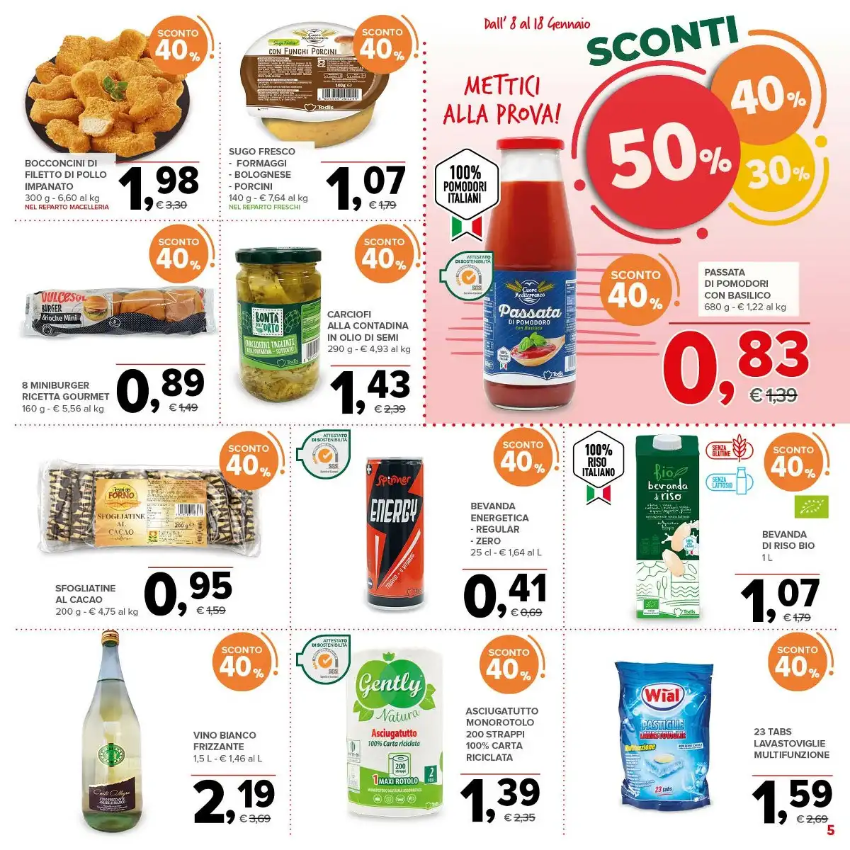 Volantino Todis dal 8 gennaio al 18 gennaio, 2026 anteprima 4 – todis volantino 5
