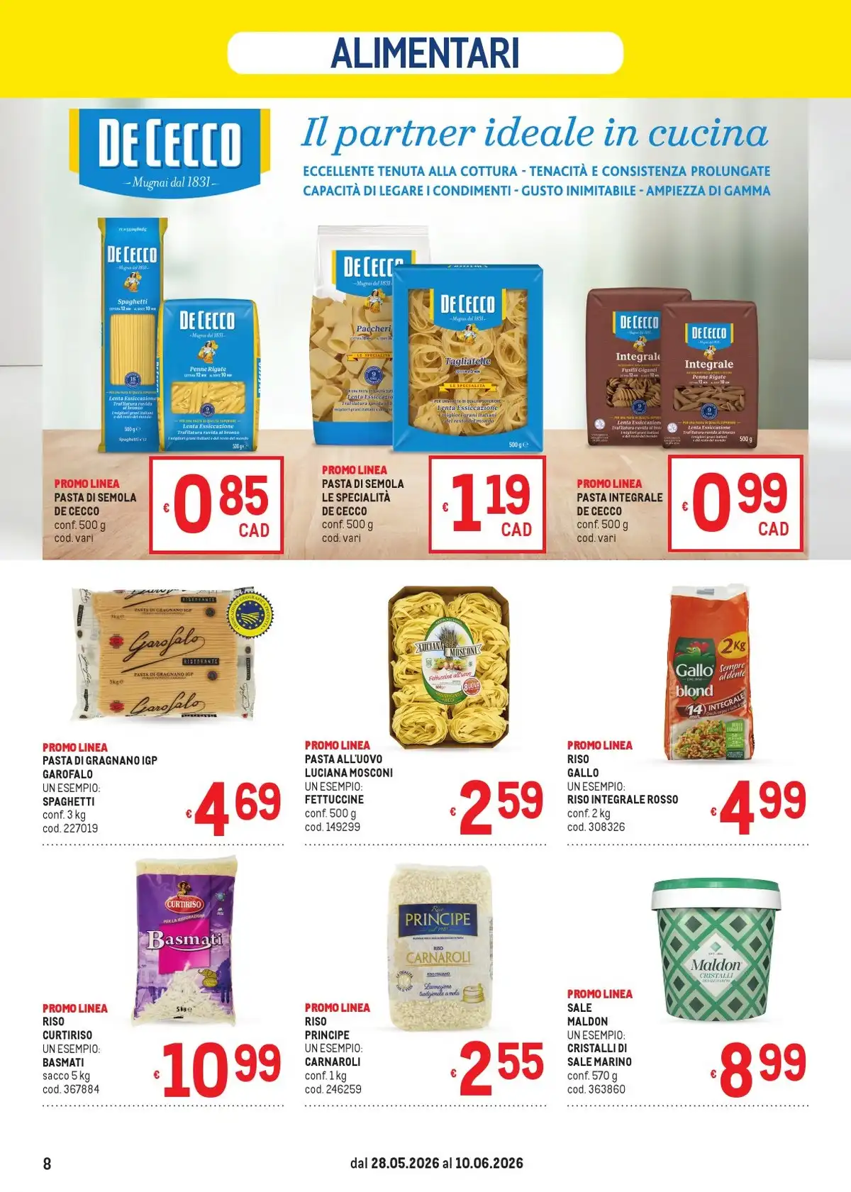 Dal 28 Maggio