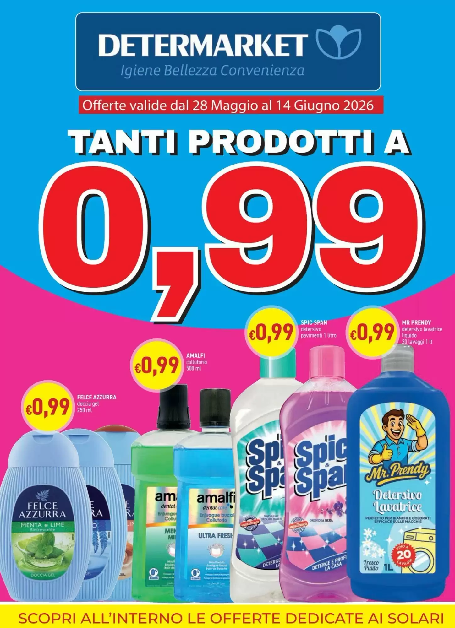 Volantino Determarket Nuovo Dal 28 Maggio Al 7 Giugno 2026 Anteprima - Immagine 1 Dal 28 Maggio