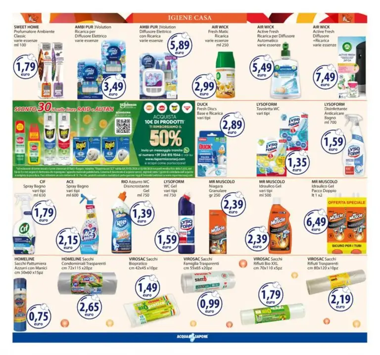 Volantino Acqua &Amp; Sapone Nuovo Dal 11 Giugno Al 31 Giugno 2026 Anteprima - Immagine 1 Dal 1 Giugno