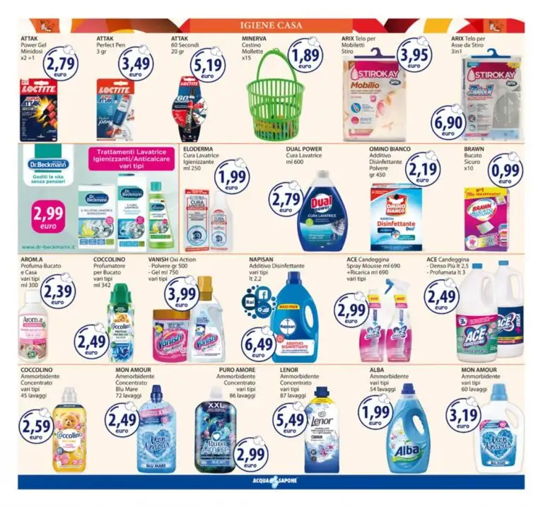 Volantino Acqua &Amp; Sapone Nuovo Dal 11 Giugno Al 31 Giugno 2026 Anteprima - Immagine 1 Dal 1 Giugno