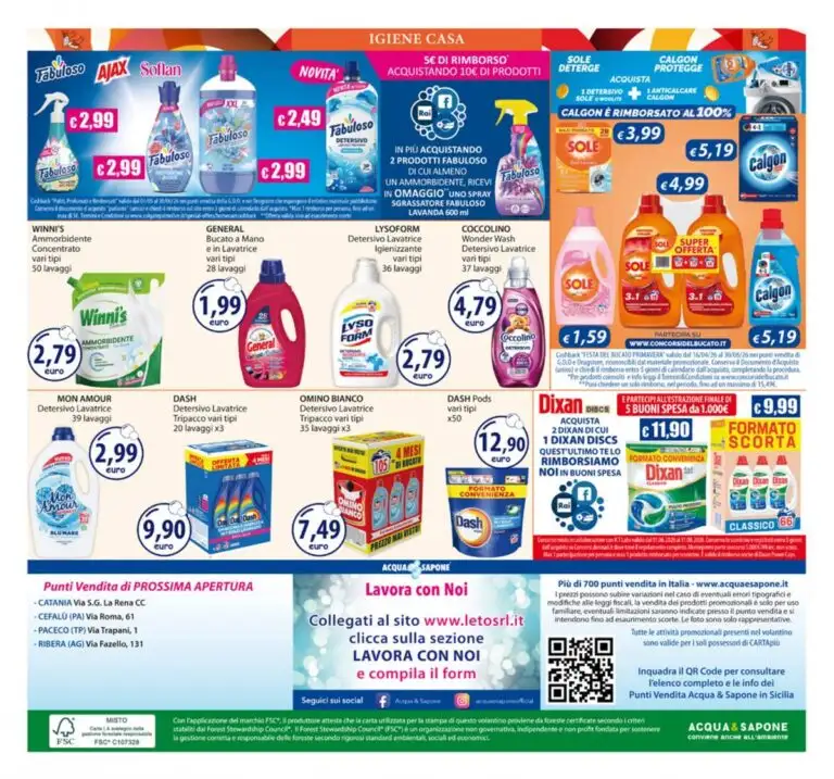Volantino Acqua &Amp; Sapone Nuovo Dal 11 Giugno Al 31 Giugno 2026 Anteprima - Immagine 2 Dal 1 Giugno