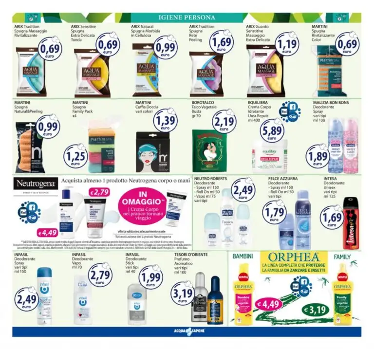 Volantino Acqua &Amp; Sapone Nuovo Dal 11 Giugno Al 31 Giugno 2026 Anteprima - Immagine 2 Dal 1 Giugno