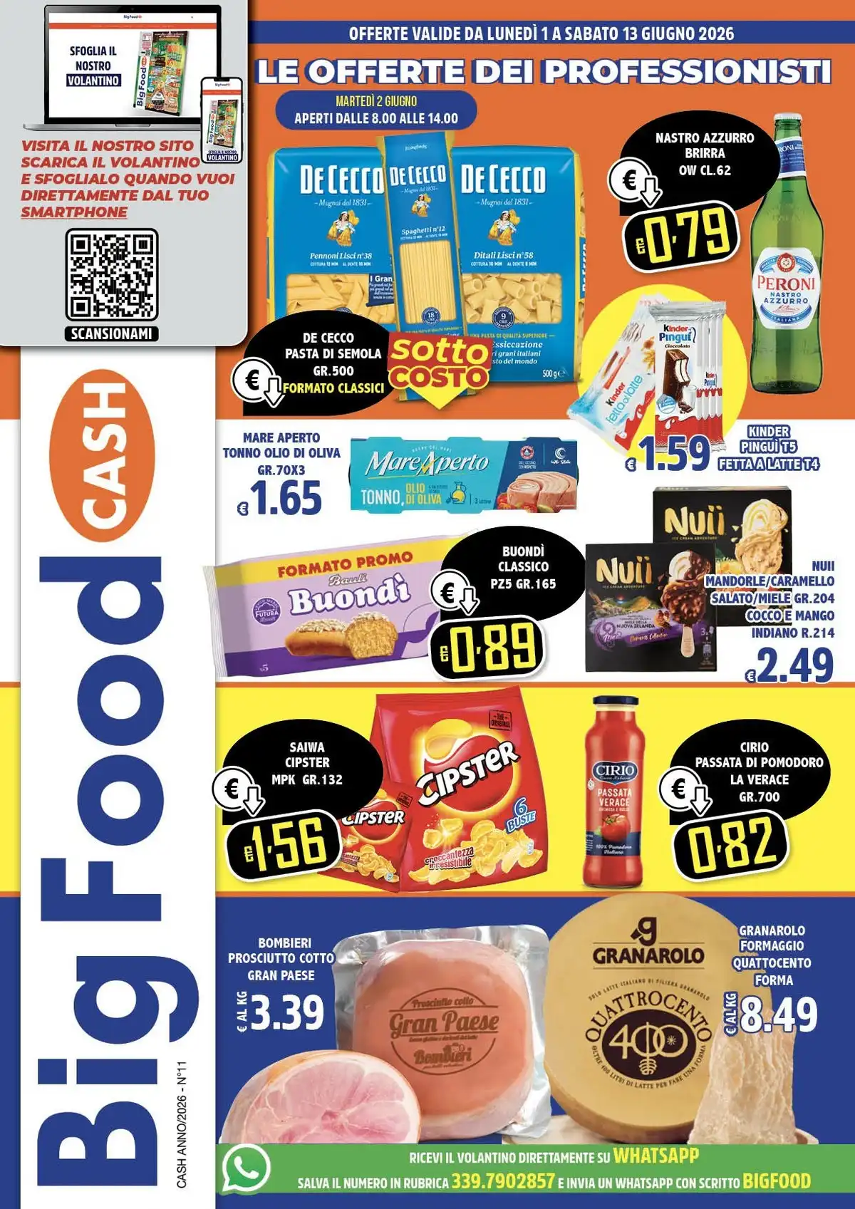 Volantino Big Food Nuovo Dal 1 Giugno Al 13 Giugno 2026 Anteprima - Immagine 1 Dal 1 Giugno