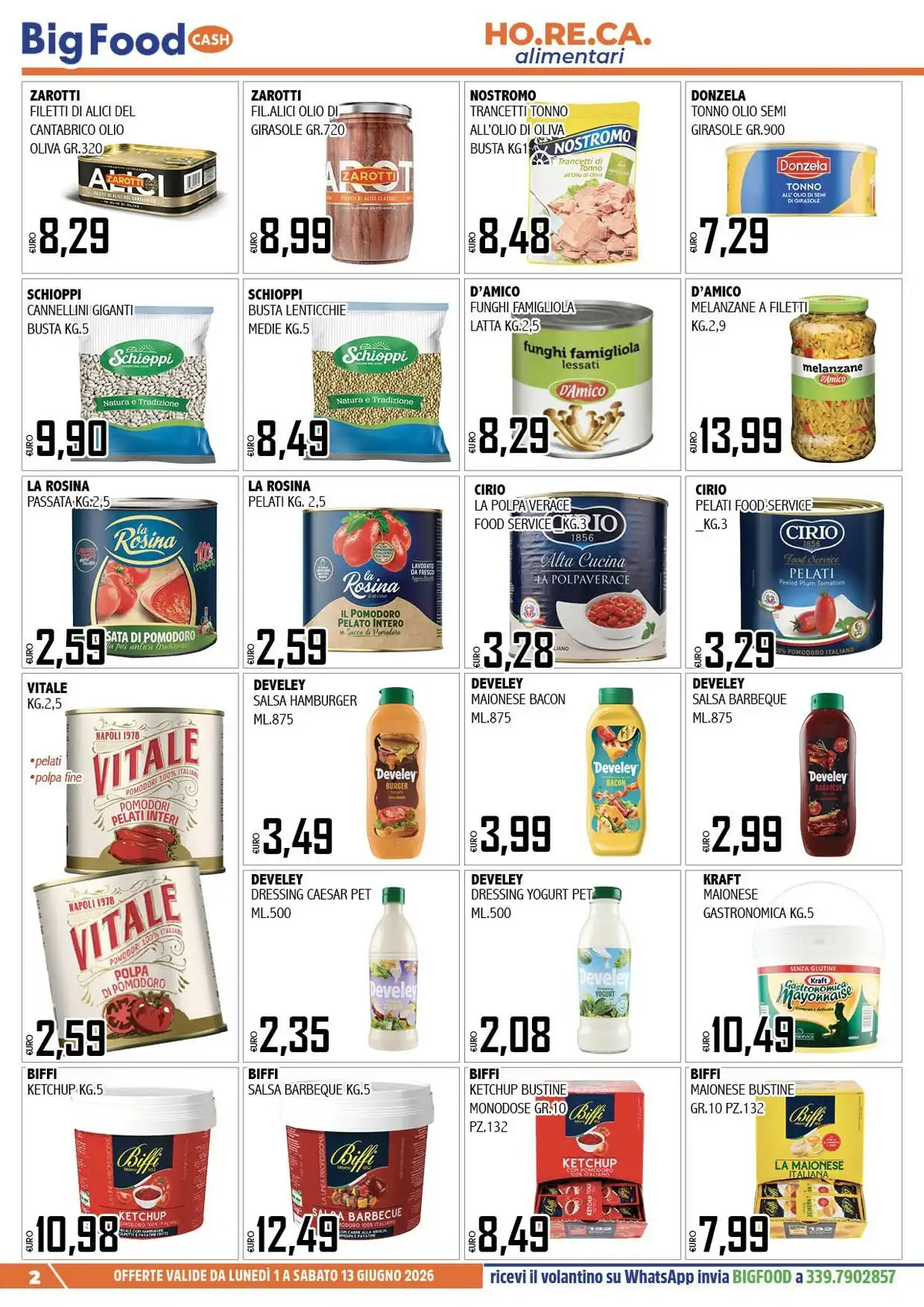 Volantino Big Food Nuovo Dal 1 Giugno Al 13 Giugno 2026 Anteprima - Immagine 2 Dal 1 Giugno