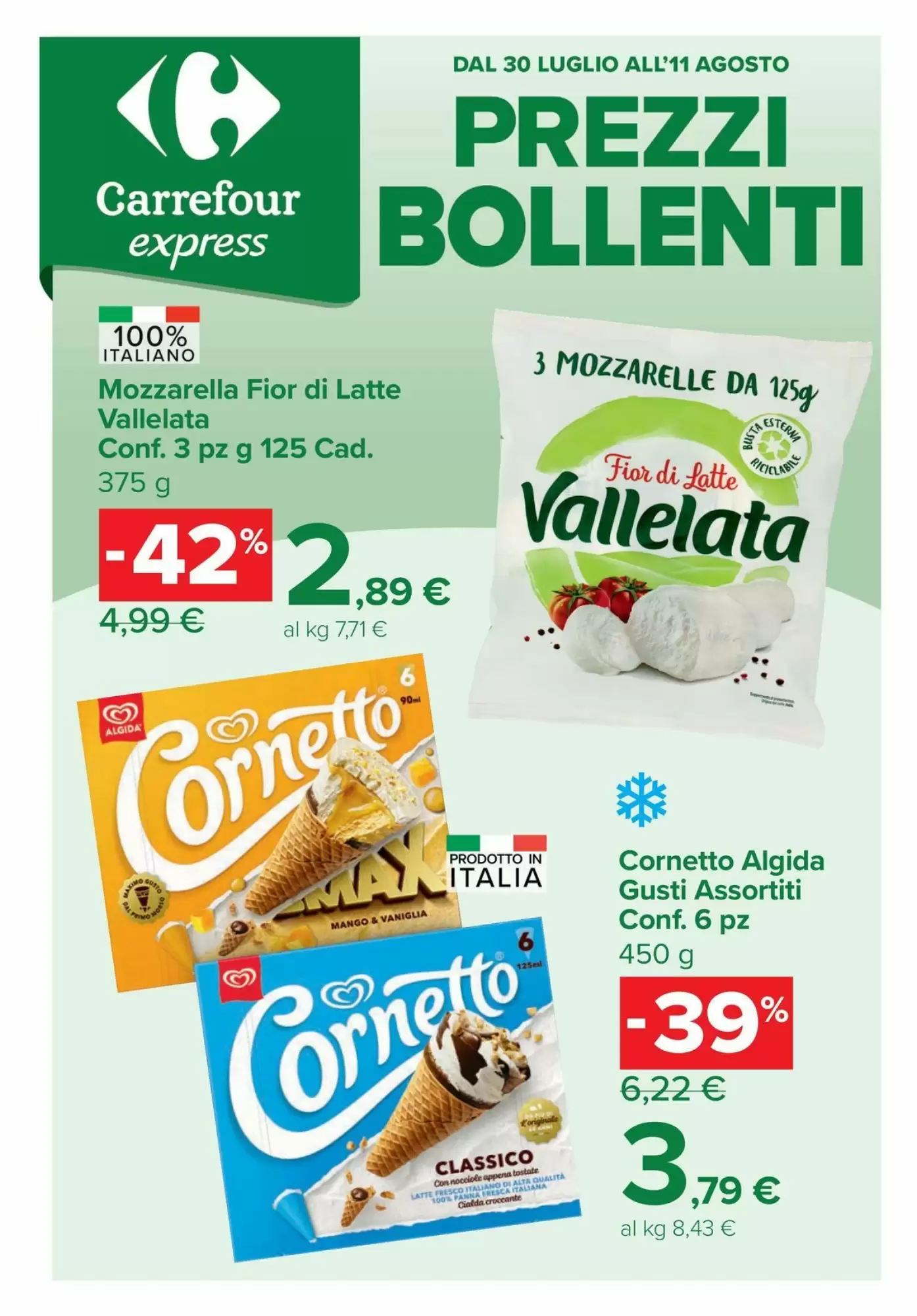 Volantino Carrefour Express Dal 30 Luglio Al 11 Agosto 2026 Anteprima - Immagine 1 Dal 30 Luglio