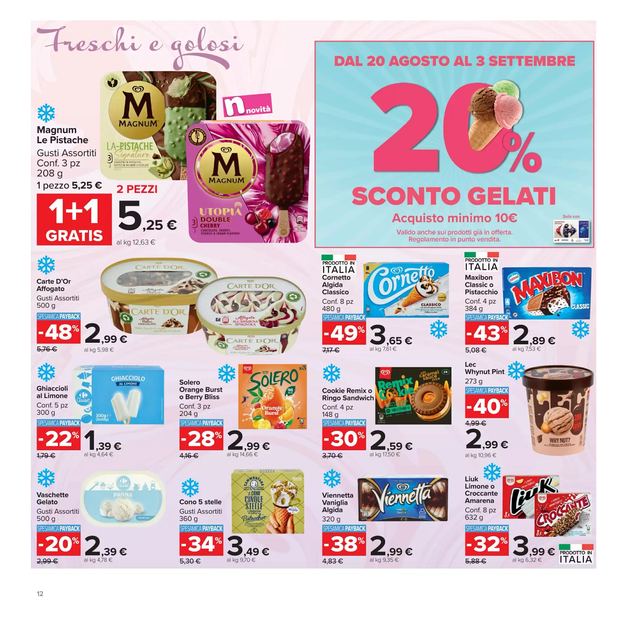 Volantino Carrefour Market Dal 20 Agosto Al 3 Settembre 2026 Anteprima - Immagine 2 Dal 20 Agosto
