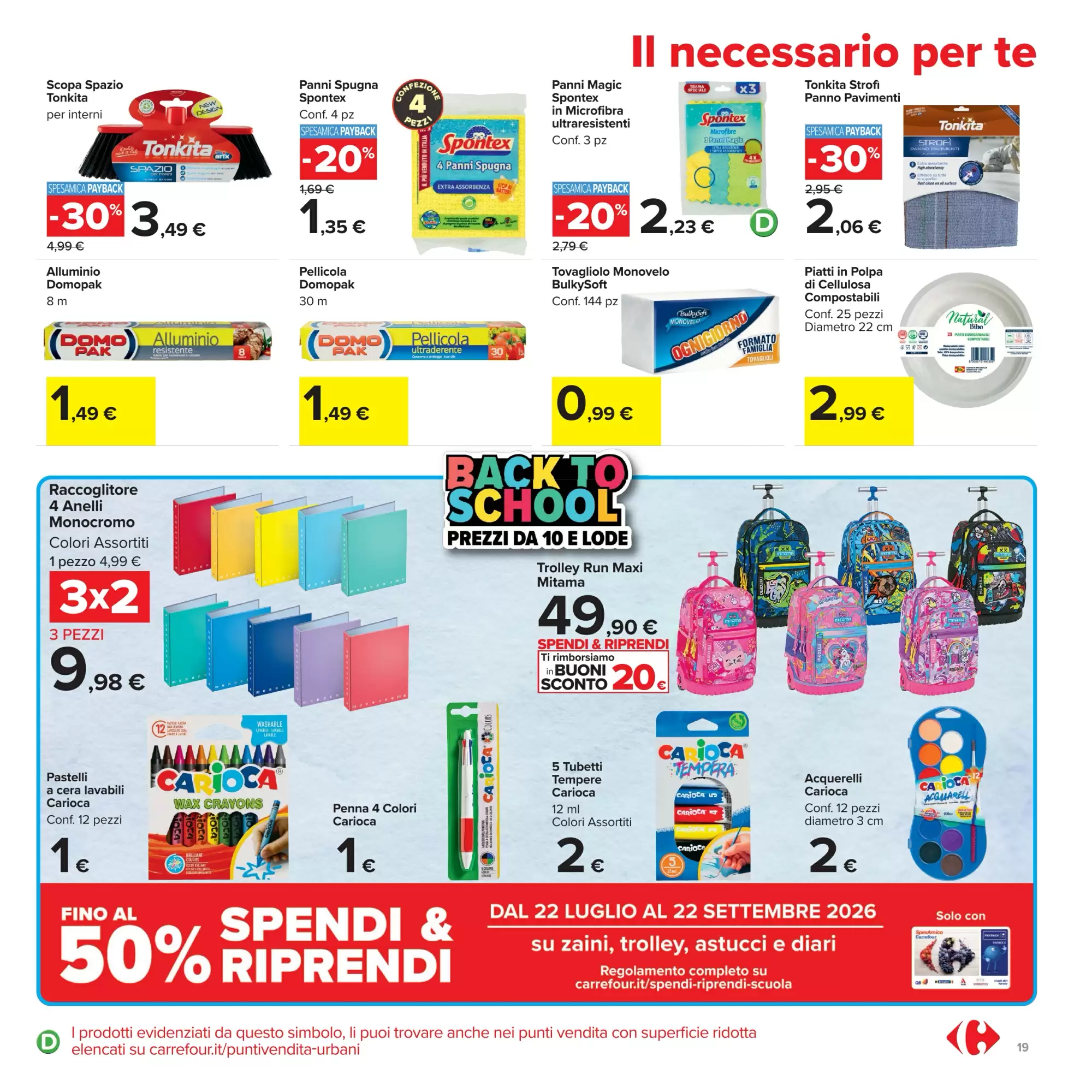 Volantino Carrefour Market Dal 20 Agosto Al 3 Settembre 2026 Anteprima - Immagine 1 Dal 20 Agosto