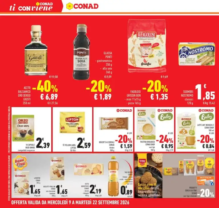 Dal 9 Settembre