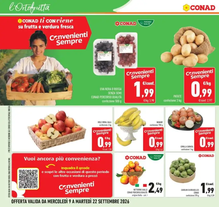 Dal 9 Settembre