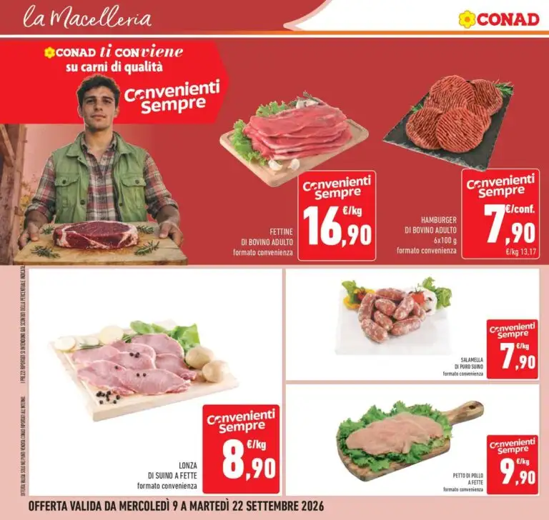 Volantino Conad Dal 9 Settembre Al 22 Settembre 2026 Anteprima - Immagine 2 Dal 9 Settembre