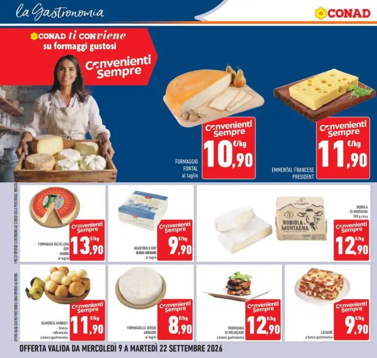 Volantino Conad Dal 9 Settembre Al 22 Settembre 2026 Anteprima - Immagine 2 Dal 9 Settembre