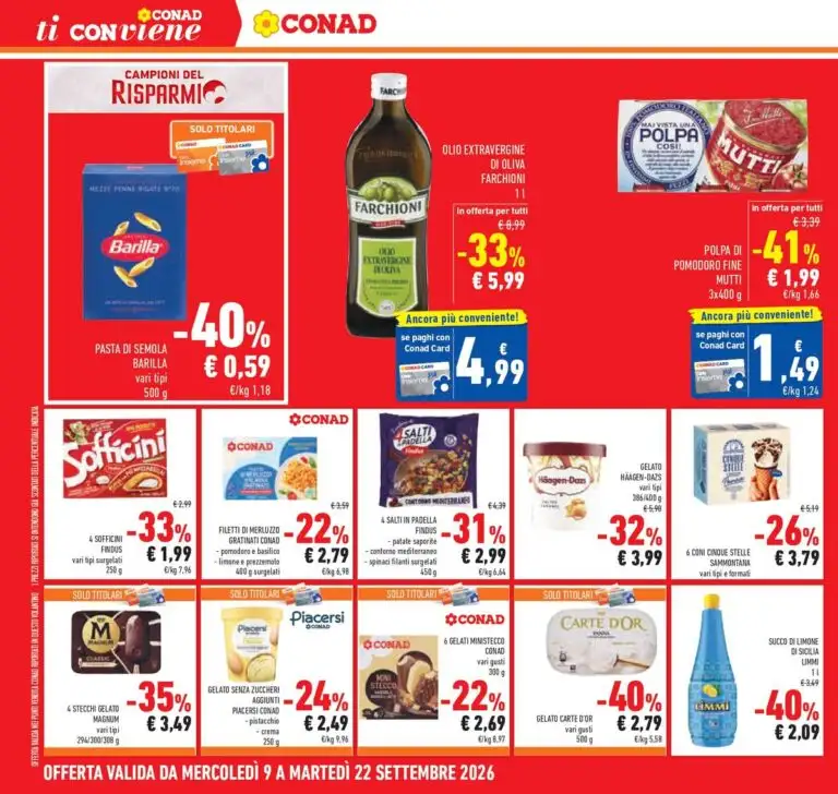 Dal 9 Settembre