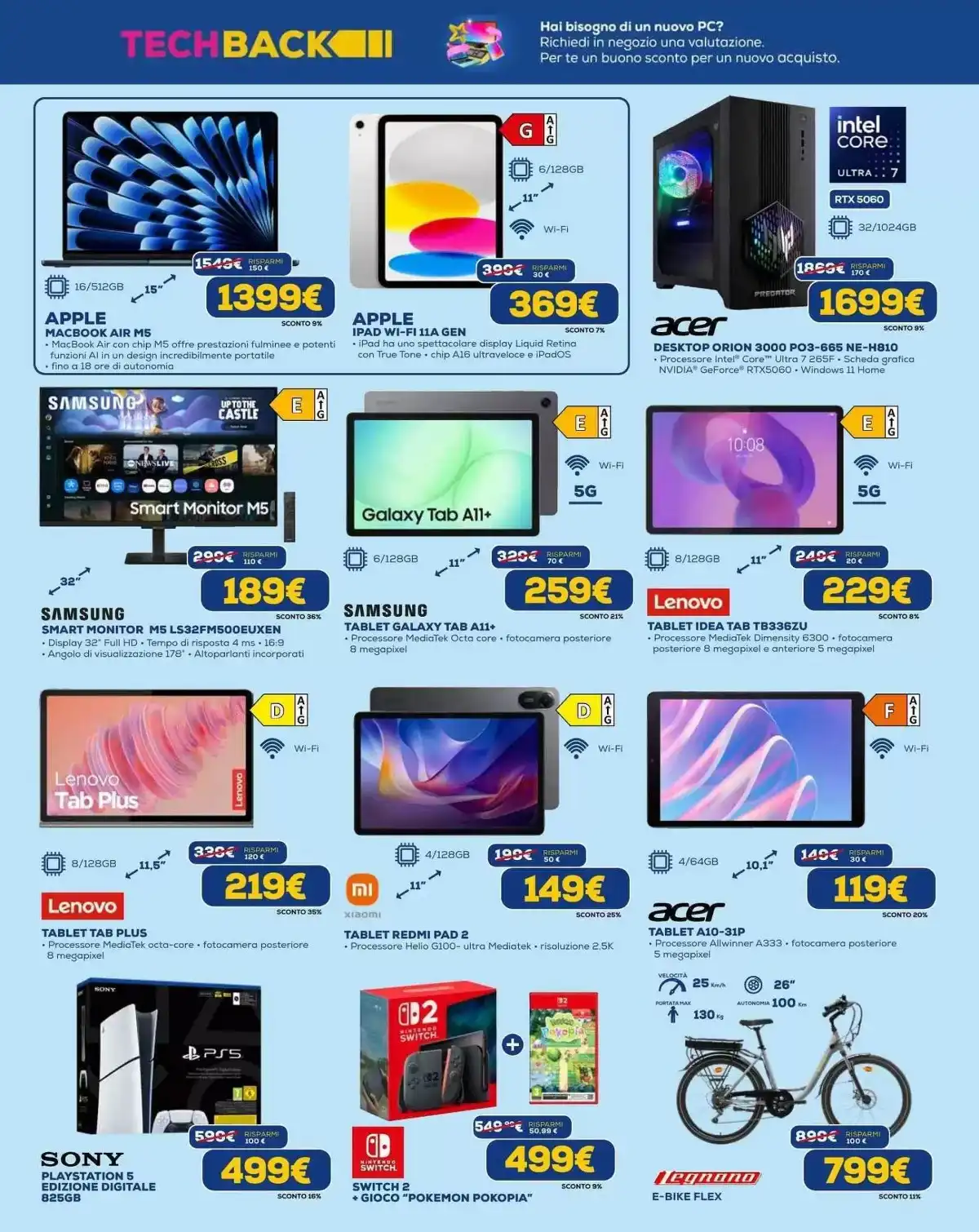 Volantino Euronics Natale - Pagina