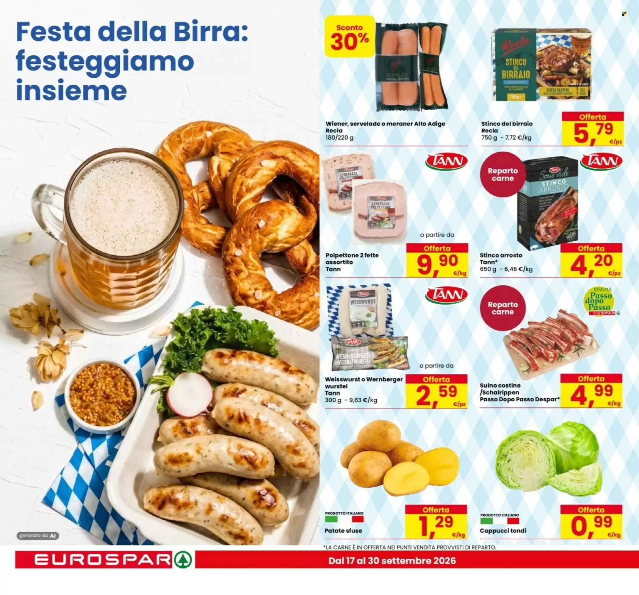 Eurospar Volantino Dal 17 Settembre Al 30 Settembre 2026 Anteprima - Immagine 4 Dal 17 Settembre