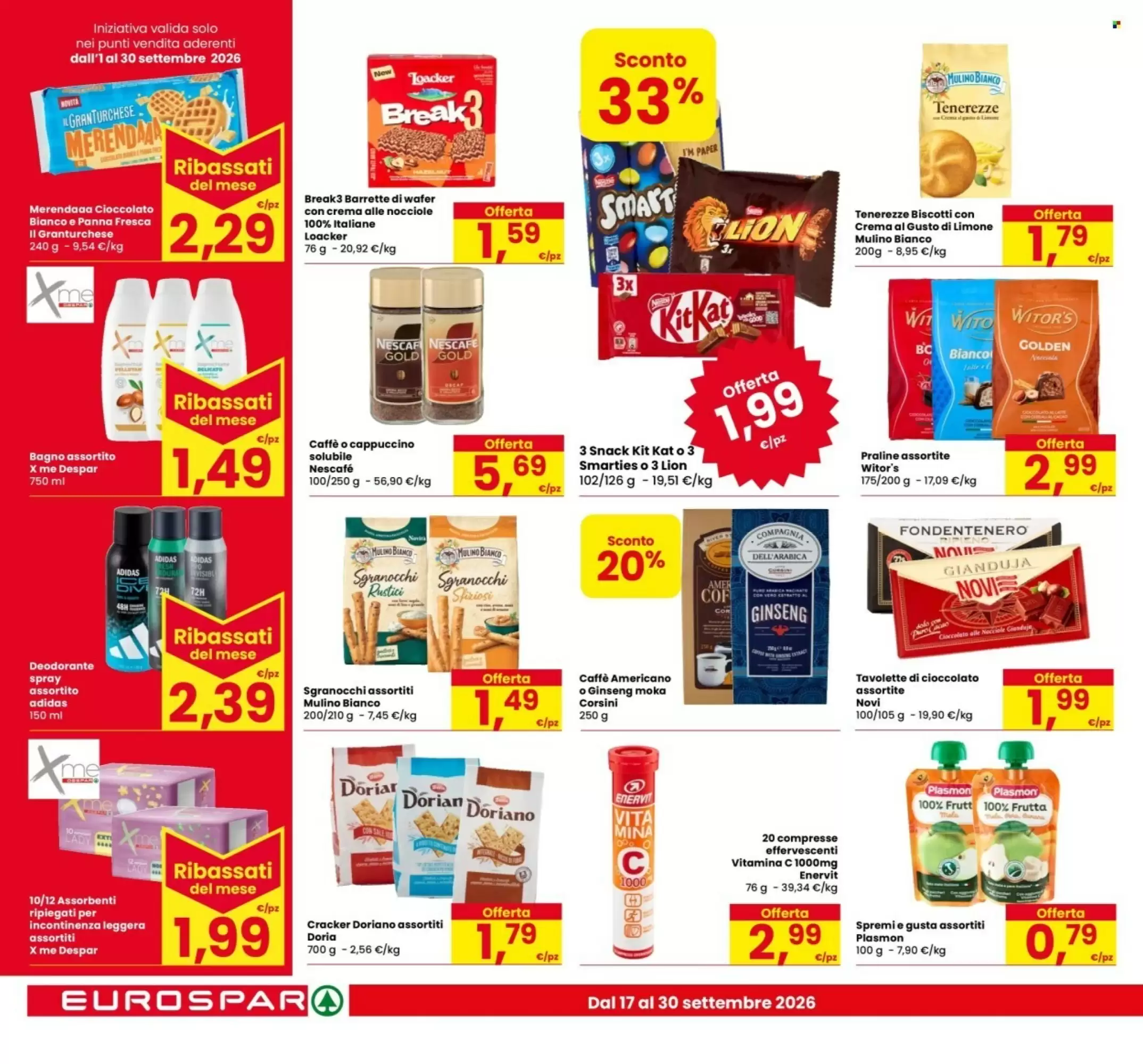 Eurospar Volantino Dal 17 Settembre Al 30 Settembre 2026 Anteprima - Immagine 2 Dal 17 Settembre