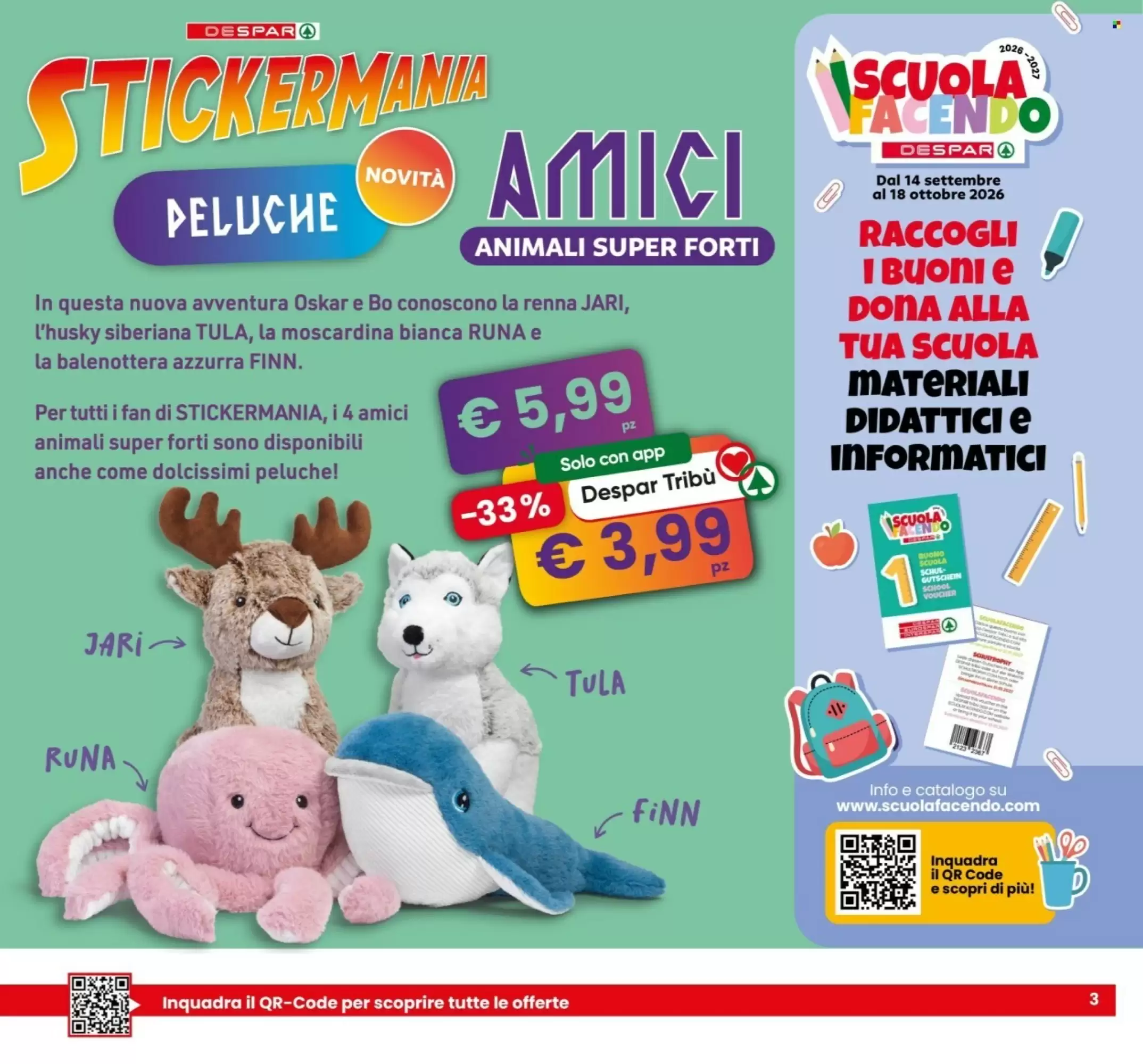 Eurospar Volantino Dal 17 Settembre Al 30 Settembre 2026 Anteprima - Immagine 1 Dal 17 Settembre