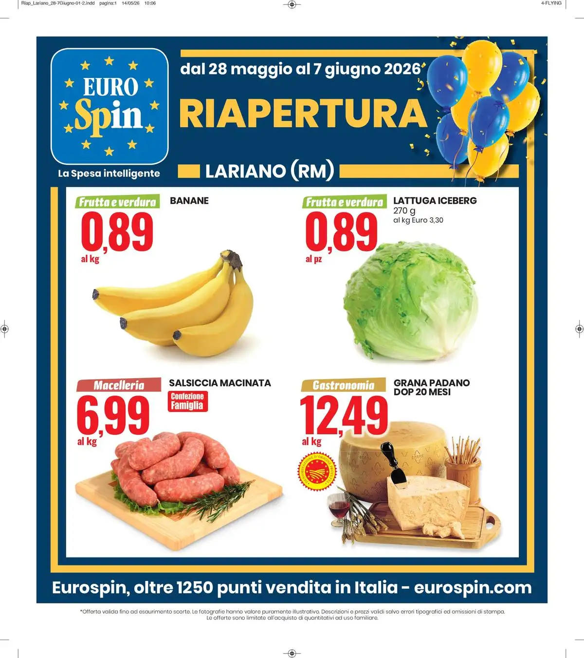 Dal 28 Maggio