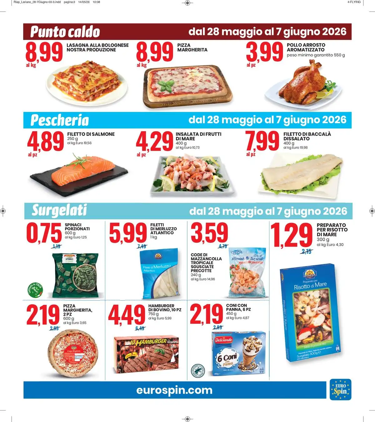 Dal 28 Maggio