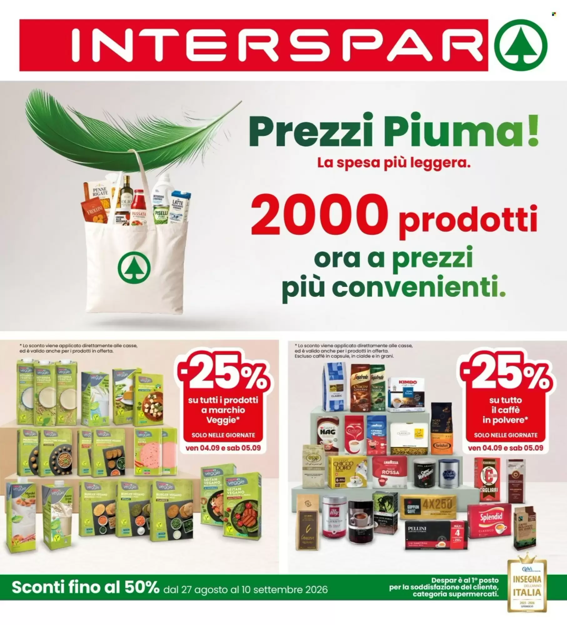 Interspar Volantino Dal 27 Agosto Al 10 Settembre 2026 - Immagine 1 Dal 27 Agosto