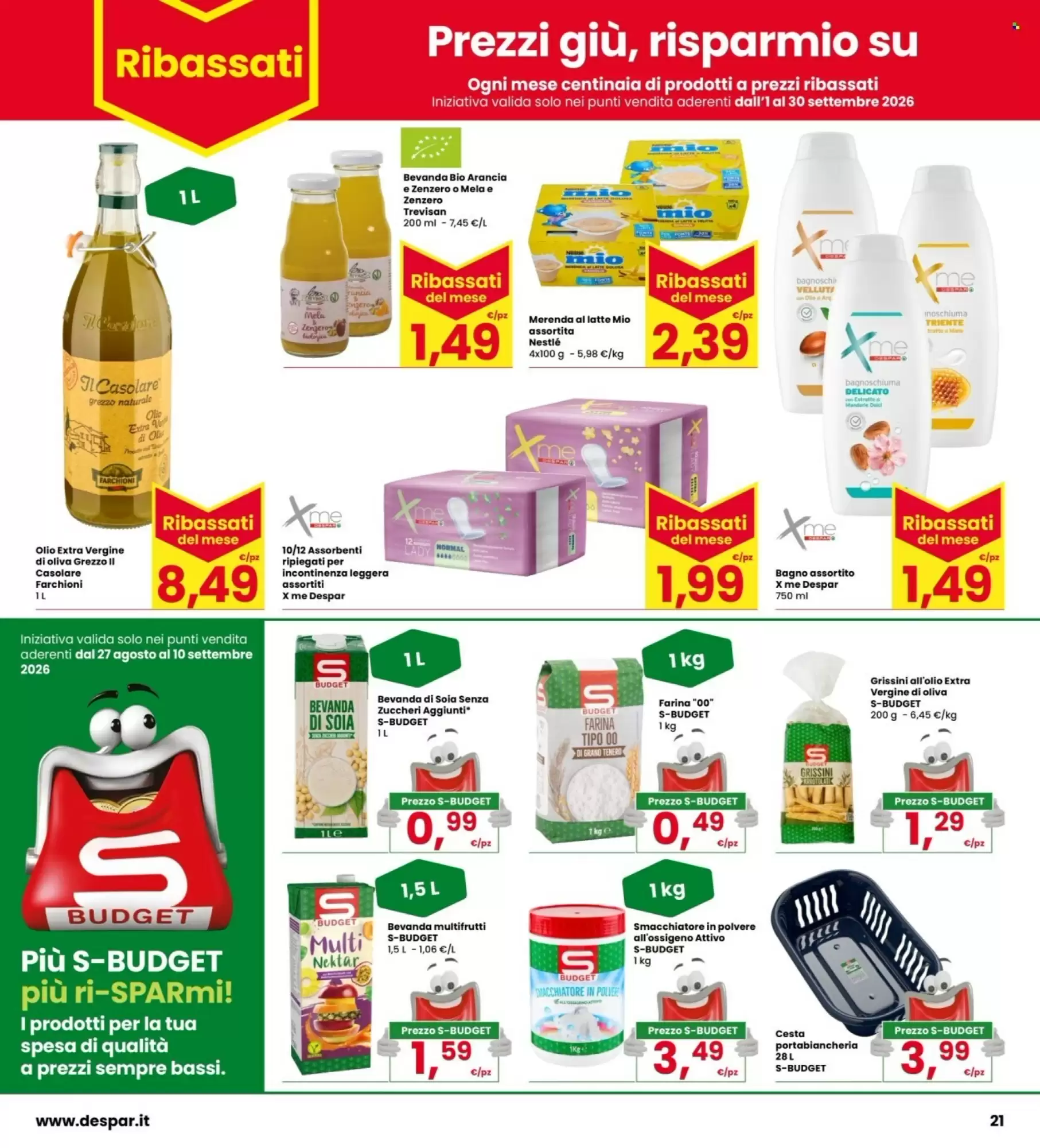Interspar Volantino Dal 27 Agosto Al 10 Settembre 2026 - Immagine 1 Dal 27 Agosto