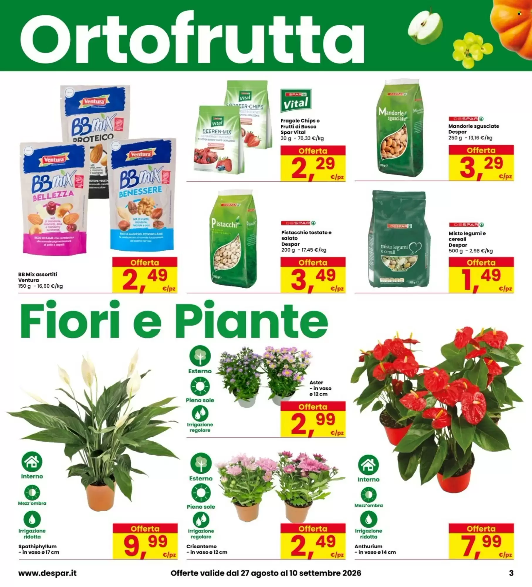 Interspar Volantino Dal 27 Agosto Al 10 Settembre 2026 - Immagine 1 Dal 27 Agosto