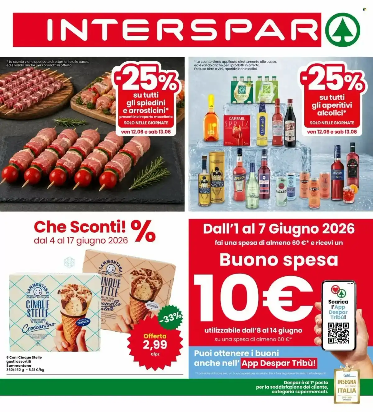 Volantino Interspar Dal 4 Giugno Al 17 Giugno 2026 Anteprima - Immagine 1 Dal 4 Giugno
