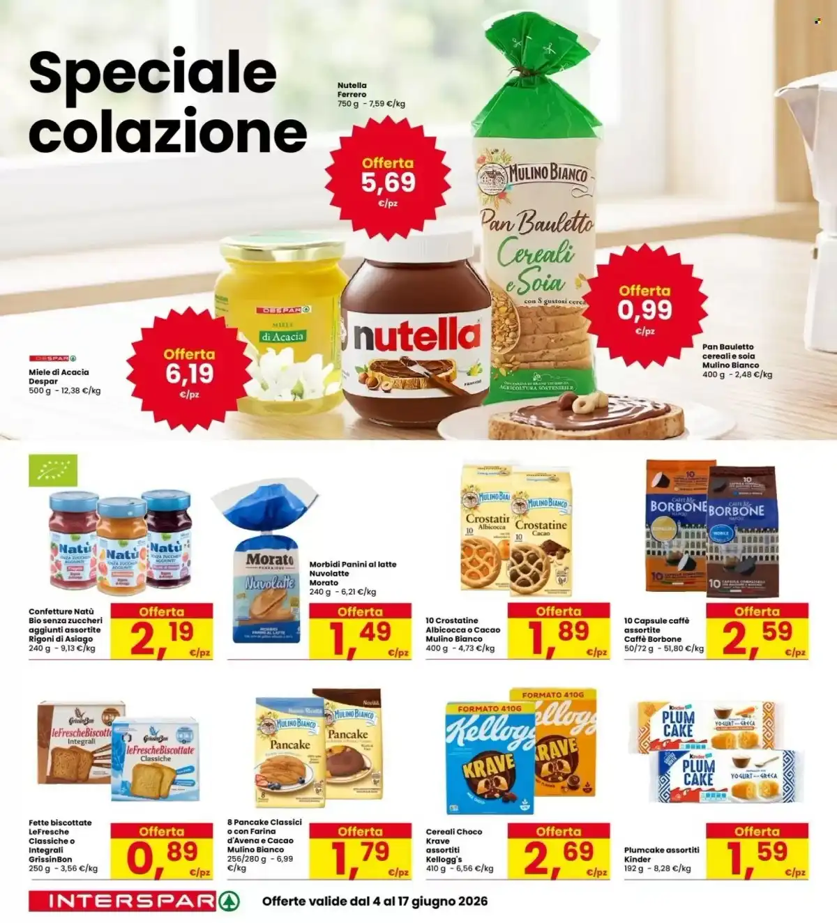 Dal 4 Giugno