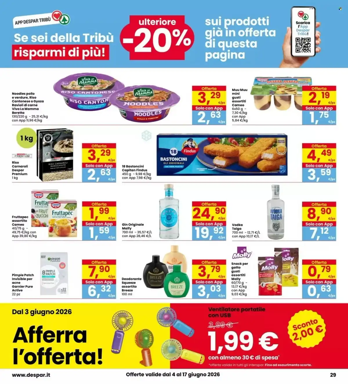 Dal 4 Giugno