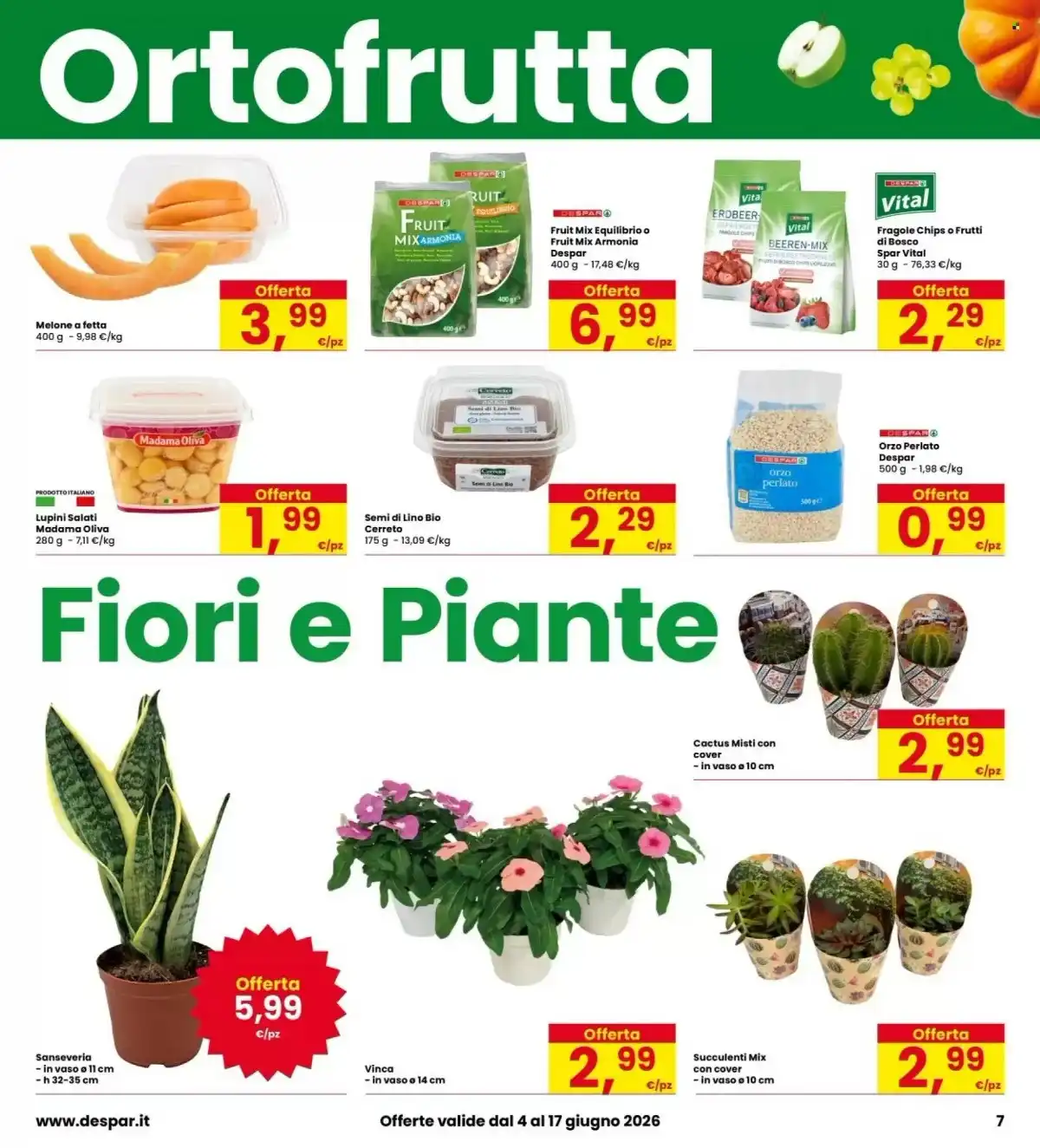 Dal 4 Giugno