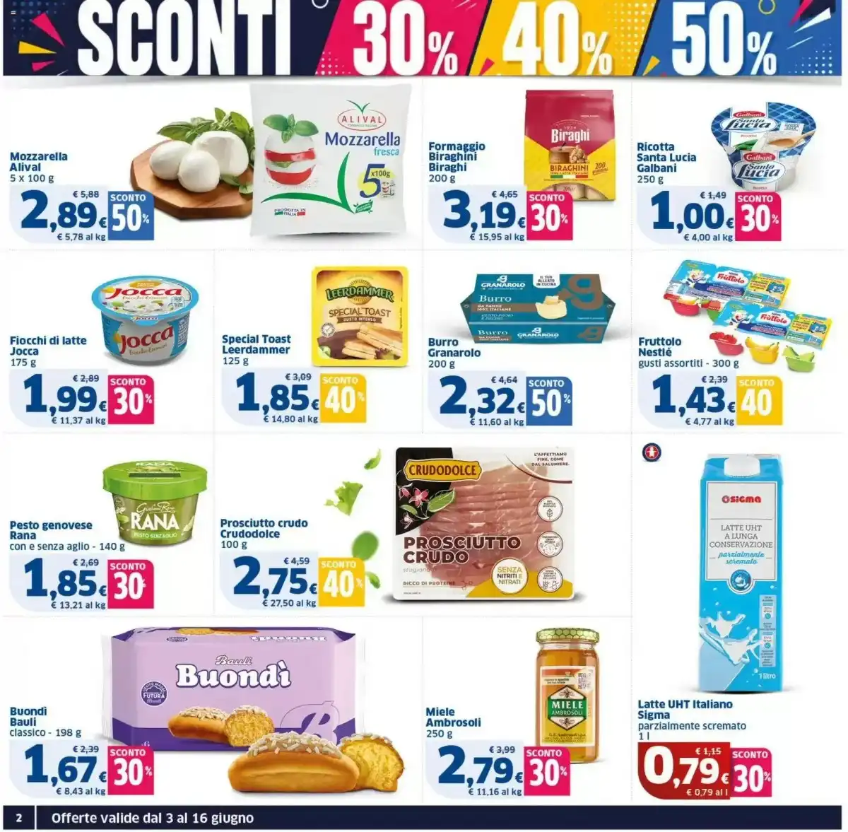 Dal 3 Giugno