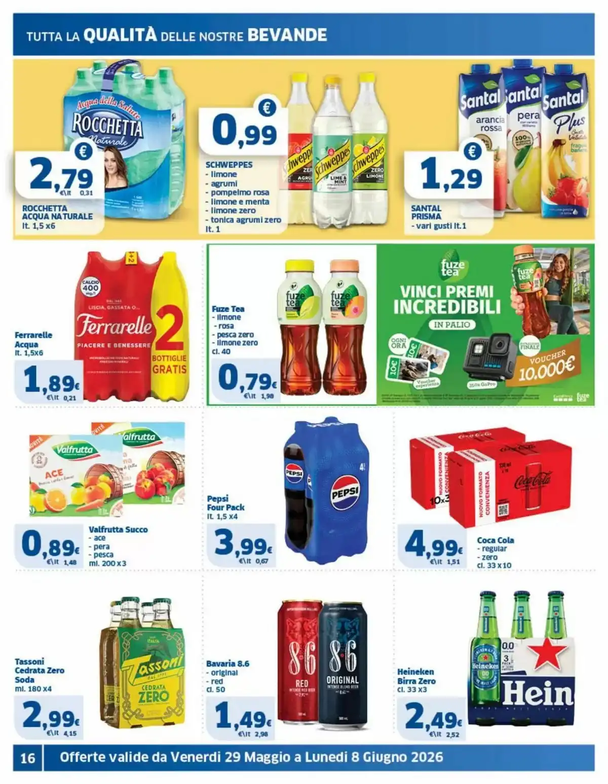 Dal 29 Maggio
