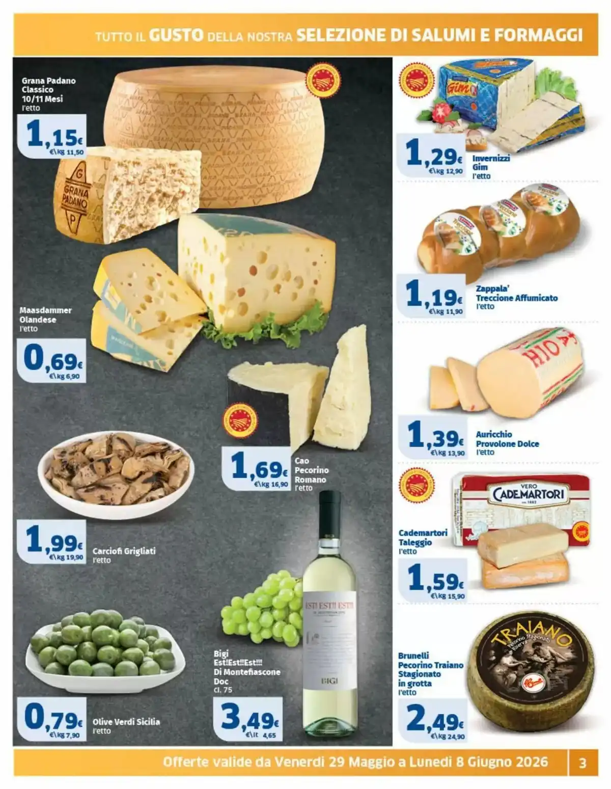 Dal 29 Maggio