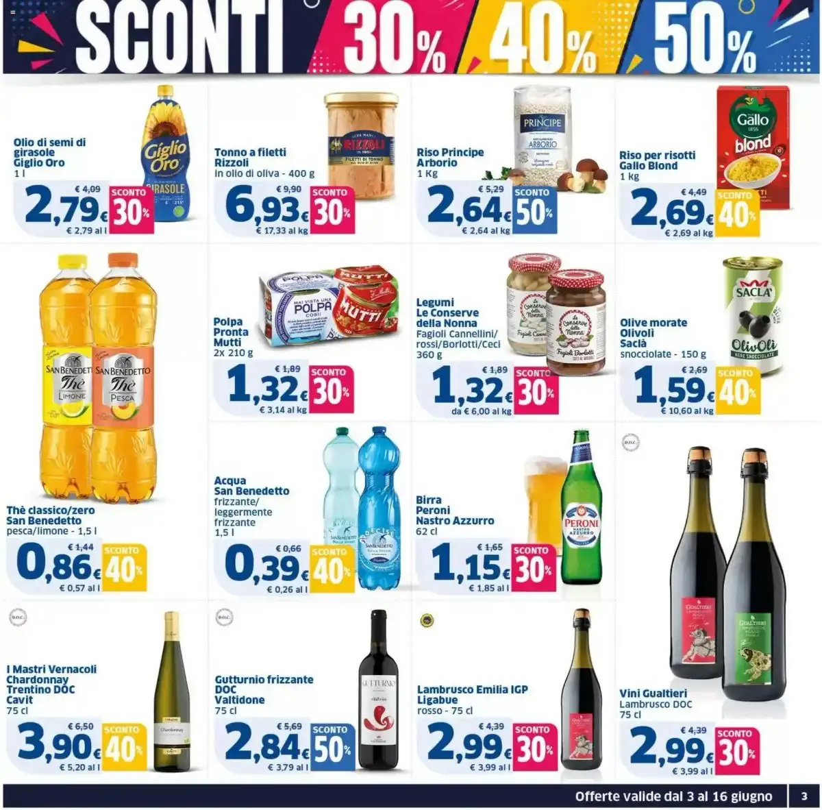 Dal 3 Giugno
