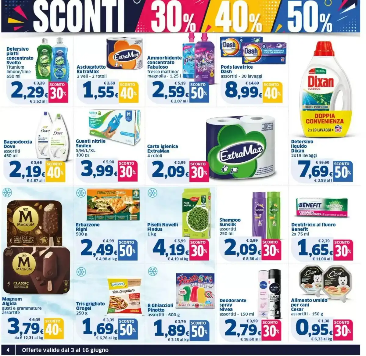 Dal 3 Giugno