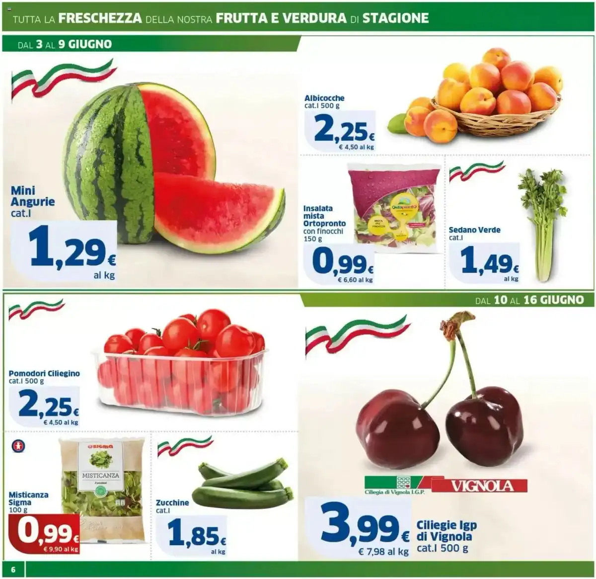 Dal 3 Giugno