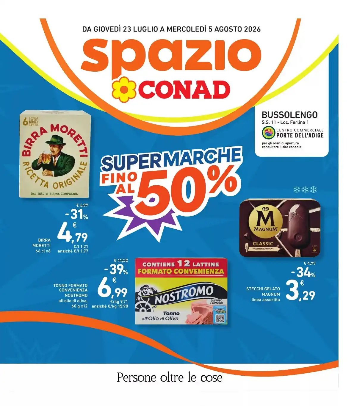Volantino Spazio Conad Dal 23 Luglio Al 5 Agosto 2026 Anteprima - Immagine 1 Dal 23 Luglio