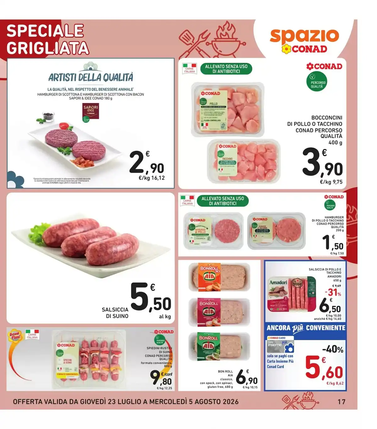 Volantino Spazio Conad Dal 23 Luglio Al 5 Agosto 2026 Anteprima - Immagine 1 Dal 23 Luglio