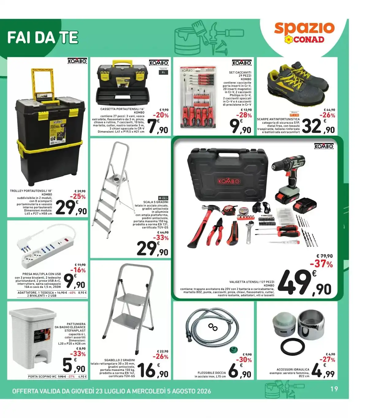 Volantino Spazio Conad Dal 23 Luglio Al 5 Agosto 2026 Anteprima - Immagine 1 Dal 23 Luglio