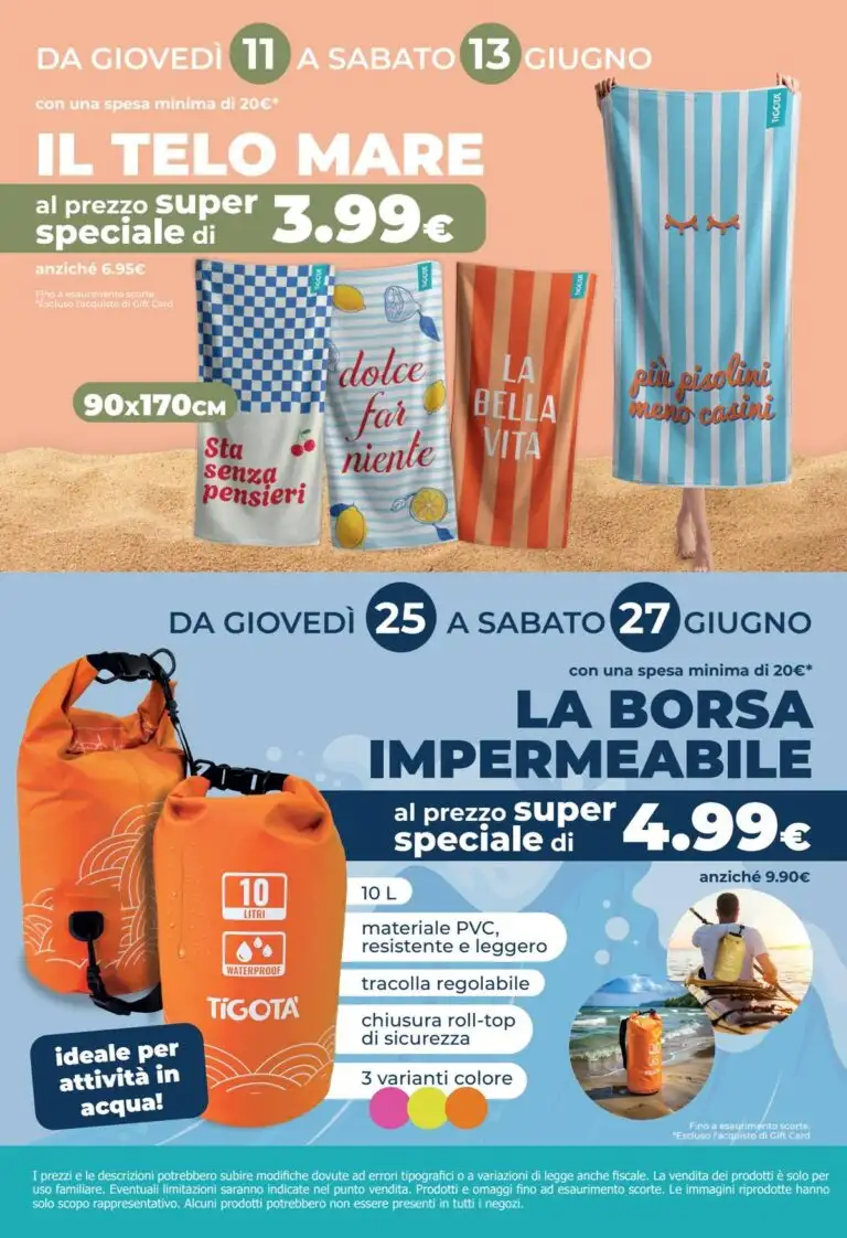 Dal Giugno 2026