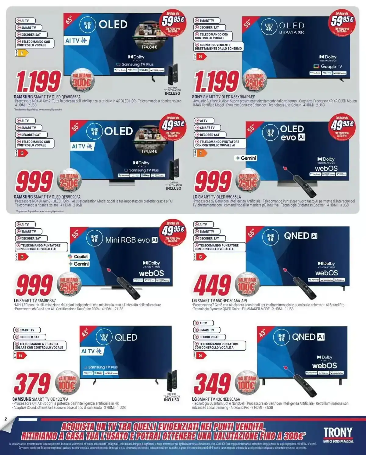 Volantino Trony Natale - Pagina