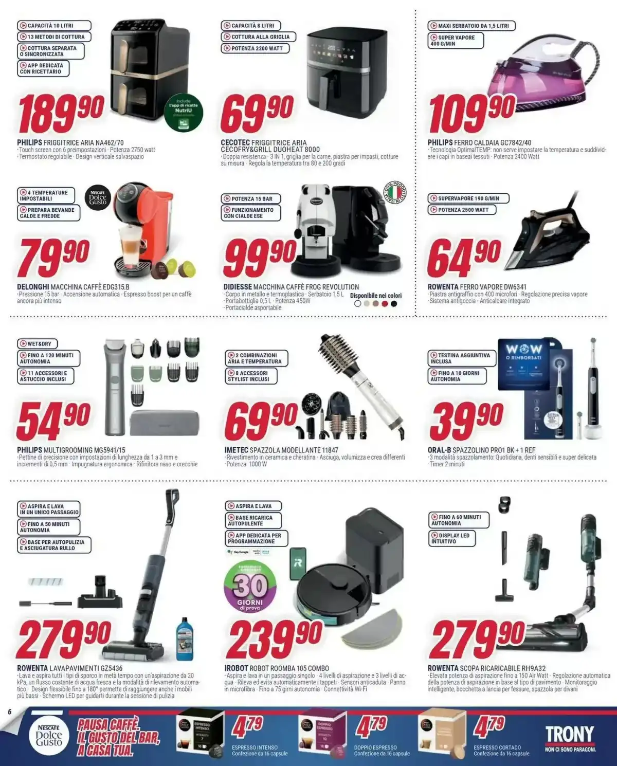 Volantino Trony Natale - Pagina