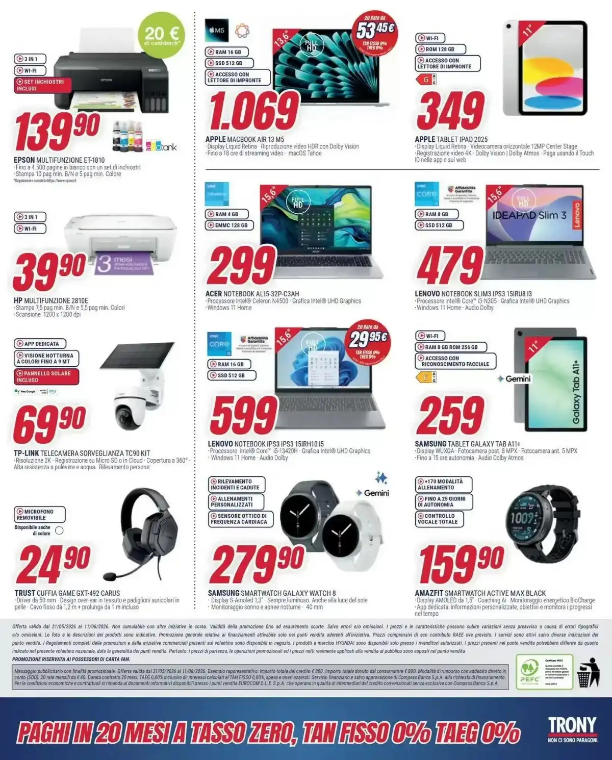 Volantino Trony Natale - Pagina